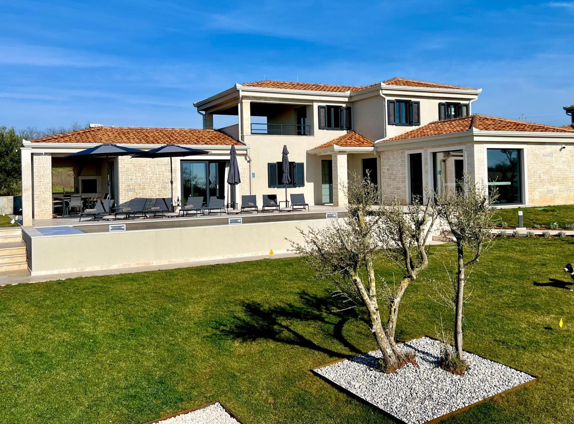 Villa Maslinik Kaštelir Exteriér fotografie