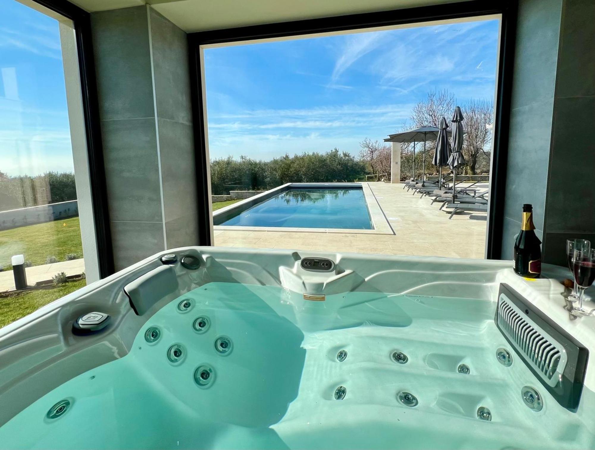 Villa Maslinik Kaštelir Exteriér fotografie